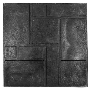 Тротуарная плитка полимерпесчаная 333х333х35 мм черная