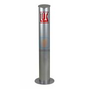 Столбик анкерный/бетонируемый «Премиум» плазменная резка (Разработка и нанесение вашего логотипа 3000руб)